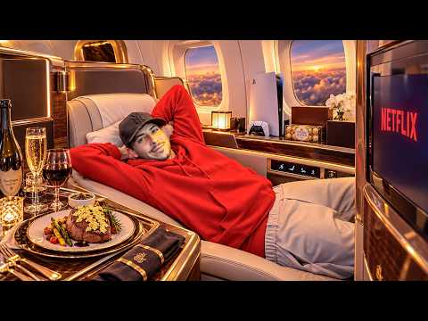 FUI PARA OS ESTADOS UNIDOS DE PRIMEIRA CLASSE NO AVIÃO ✈️