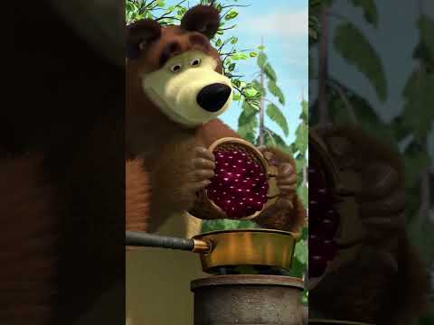 Too Long in the Kitchen! 🍒🫙 #JamDay #MashaAndTheBear #Shorts #cartoonforkids #kids #mashaandthebear