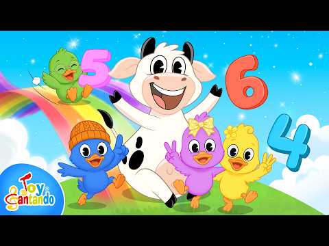 Siete Patitos de Colores y más Canciones Infantiles para Aprender a Contar 🔢  | Toy Cantando