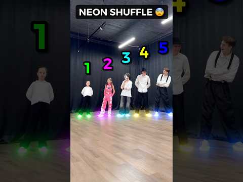 Шаффл Баттл 😎🔥 WHO BEST DANCER ? 🤔🏆 NEON SHUFFLE BATTLE 😱