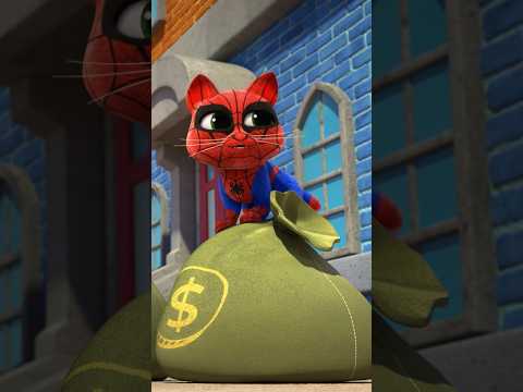 Spidey se Convierte en un Gatito 🐈🕸  |  Disney Jr. Latinoamérica