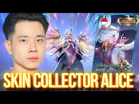 REVIEW SKIN ALICE COLLECTOR 1 JUTA - MOBILE LEGENDS