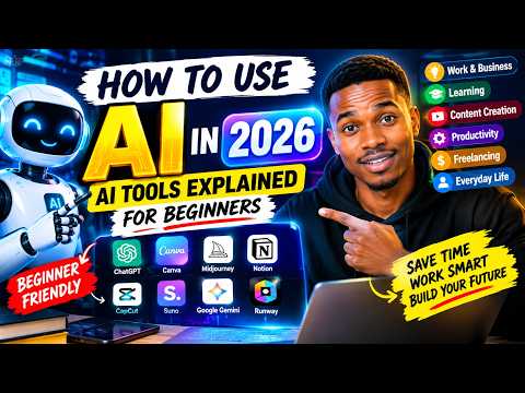 How To Use AI in 2026: AI Tools Explained for Beginners