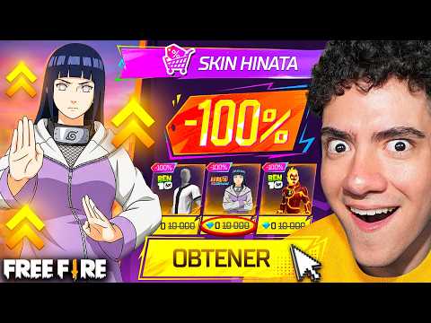 CONSIGO LA SKIN DE HINATA EN FREE FIRE y ME ENAMORÉ !! - TheDonato