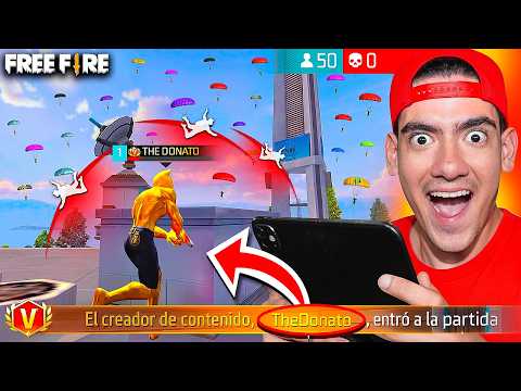 TheDonato VUELVE A JUGAR FREE FIRE EN SOLO BR CLASIFICATORIA !!