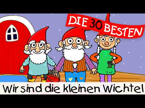 Wir sind die kleinen Wichtel || Kinderlieder zum Mitsingen und Bewegen