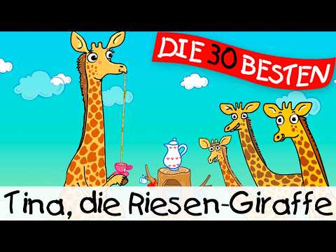 Tina, die Riesen-Giraffe || Kinderlieder zum Mitsingen und Bewegen