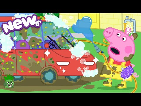 Peppa Pig Tales 2026 🫧 Peppa RESTORES the MUDDY FAMILY CAR! 🚗 BRAND NEW Peppa Pig Episodes
