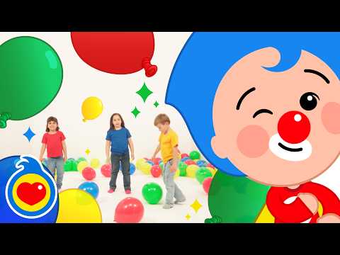 ¡A Jugar con Globos de Colores! 🎈🌈 ¡Atrápame si puedes! ✨ Video Didáctico | Plim Plim