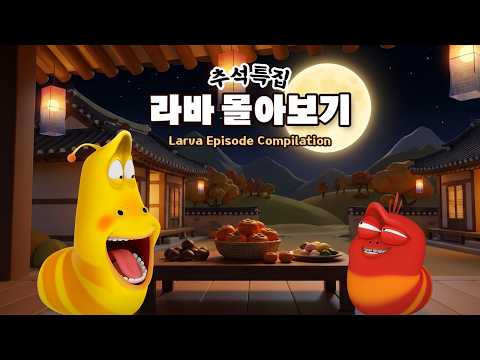 Larva Episode Compilation  | 추석특집 라바 몰아보기 | Animation Compilation | Larva Tuba | Official