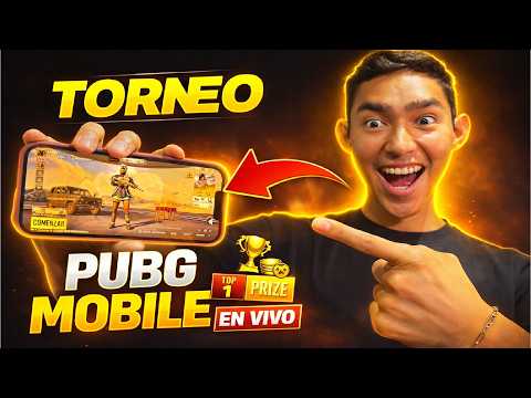 Torneo de PUBG MOBILE con youtubers 🔴 EN VIVO 🔴