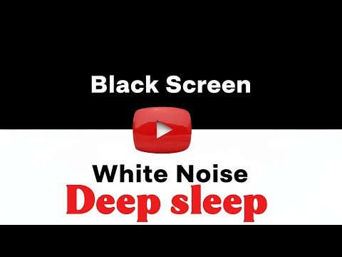 Black Screen Sleep Sounds | White Noise for Relaxation