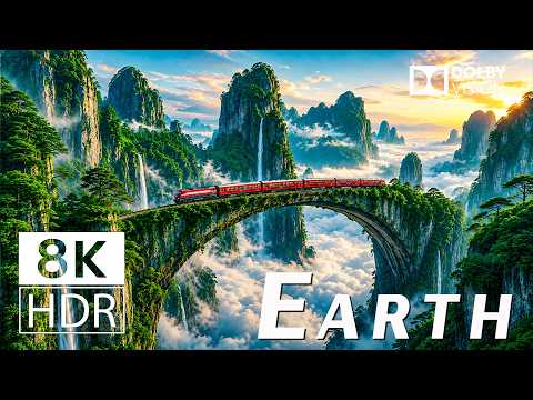 WONDERS OF THE WORLD 8K HDR 🌍 – Cinematic Travel Film