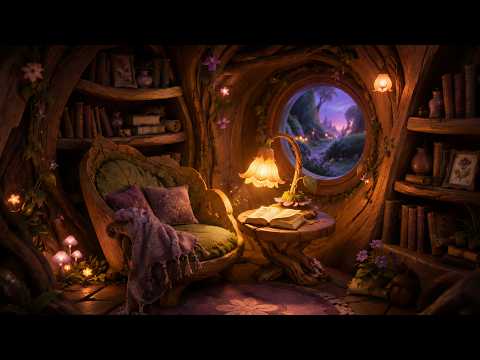 Enchanted Fairy Reading Nook | Original Fantasy Music & Cozy Woodland Ambience