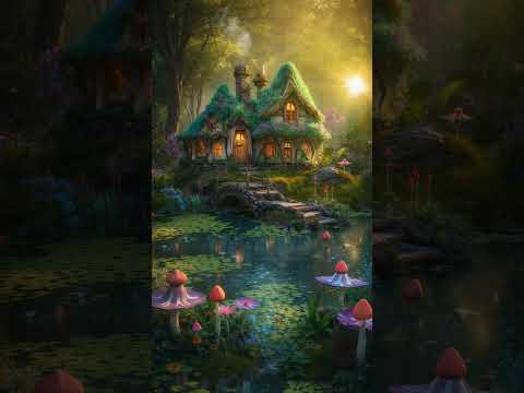 POV: You Just Discovered a Hidden Fairy Cottage #fantasyambience