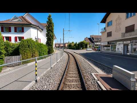 ★ 4K 🇨🇭 Zürich Stadelhofen - Esslingen cab ride, Switzerland [07.2026] Forch railway