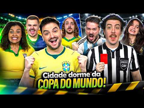 VAMOS PEGAR O MESSI NO CIDADE DORME - COPA DO MUNDO!