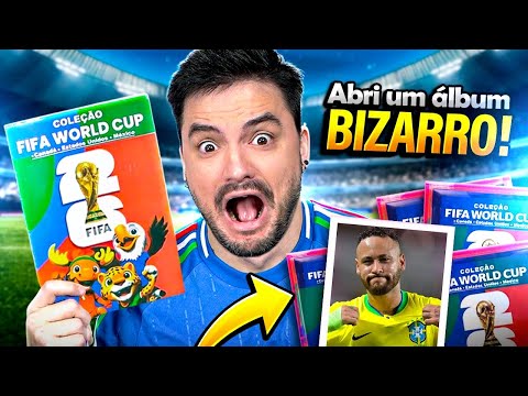 SIM, COMPLETEI UM ÁLBUM ALTERNATIVO DA COPA DO MUNDO!