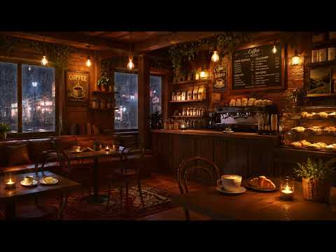 Noir Jazz with Rain & City Nights | Jazz for Relaxation