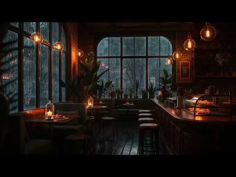 Cozy Evening with Rain and Jazz | Total Serenity