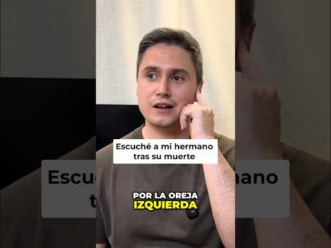 Escuché la voz de mi hermano después de morir… #shorts