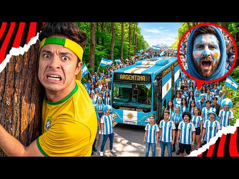 FUI ROUBADO PELA TORCIDA DO MESSI!
