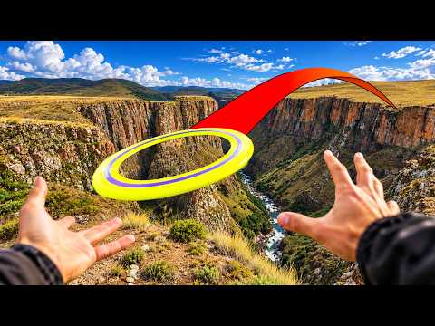 Can We Catch An Aerobie Across A 222m Canyon!