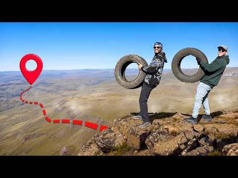 Tires Vs Mountain! Closest To The Pin Wins