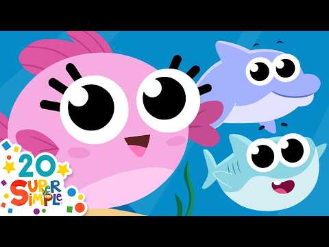 I’m a Baby Fish 🐟 | Sing Along Under the Sea with the Finny Babies! | Super Simple Songs