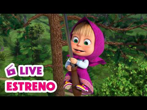 🔴 LIVE 💥 Masha y el Oso 2026: Estreno 💥 Lo que el viento trajo 😎🌂