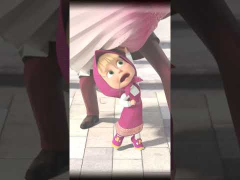 ¡Vaya novia! El fotógrafo está atónito💥 #Shorts #mashabear #mashaoso #animación #Sonrían