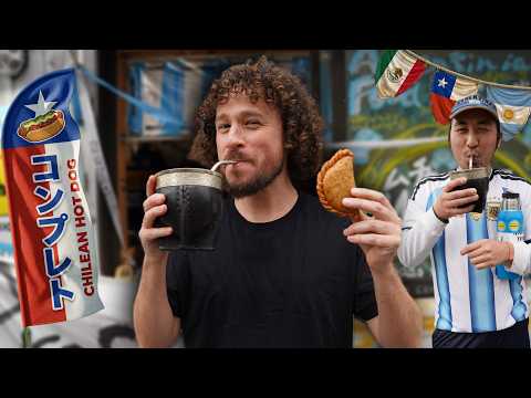 Probando comida latina en JAPÓN | ¿Mate con matcha? 🇦🇷🇨🇱🇲🇽🇯🇵