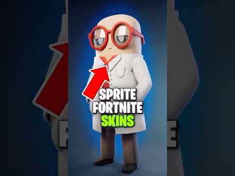 Turn YOUR Fortnite Sprites into Skins! 🔥