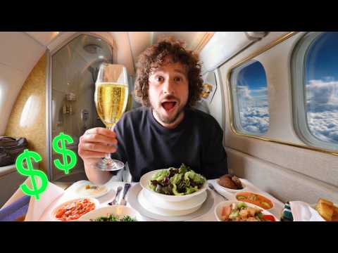 Volé en el asiento de $15,000 con ducha: ¿vale la pena? | SUITE EMIRATES ✈️🚿