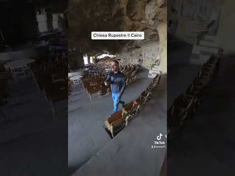 Insta 360 X3 chiesa Rupestre Il Cairo Egitto