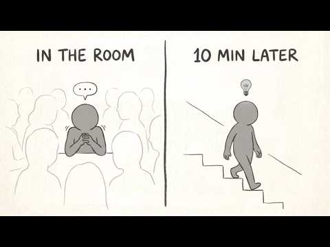 The "Staircase Wit" Trap (Why Your Brain Needs Distance to Think Clearly)