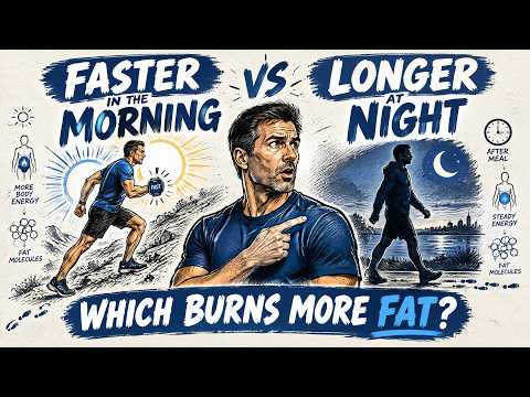 Walk Faster in the Morning or Longer at Night — Which Actually Burns More Fat?