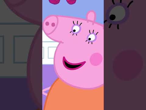 Peppa's FUTURISTIC Mirror #PeppaPig #Shorts