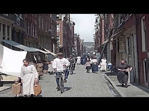 Amsterdam 1920s | Advanced Colorization & Restoration (4k60fps)