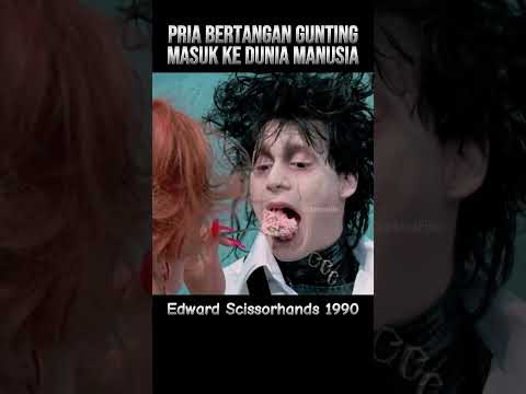 Ketika Pria Bertangan Gunting Masuk ke Dunia Manusia #cuplikanfilm