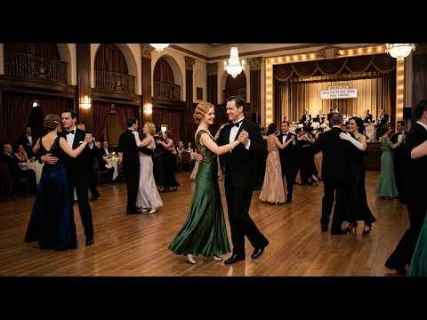 Big band 1930s Ball room music: Let's all dance to a cover of the famous song: "Dancing In The Dark"