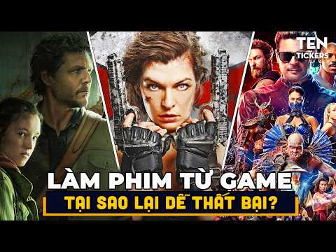 TẠI SAO PHIM CHUYỂN THỂ TỪ GAME LẠI HAY "FLOP"?! | Ten Tickers