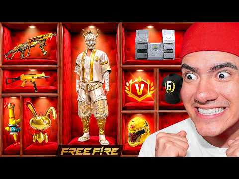 SOLO PUEDO USAR COSAS EXCLUSIVAS en FREE FIRE !! RETO IMPOSIBLE *hacker* - TheDonato