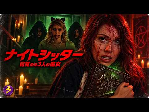 【🎬本編無料公開中】封印されていた“3人の魔女”が目覚めた…逃げ場のない家で始まる恐怖｜映画『ナイトシッター 目覚めた3人の魔女』