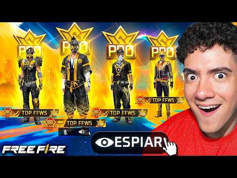 ESPIANDO A UNA ESCUADRA DE JUGADORES MUNDIALISTAS EN FREE FIRE !! - TheDonato