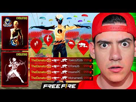 JUGUÉ CON LA SKIN DE LA SUBASTA EN FREE FIRE Y TIENE HACKS INCLUIDOS !! - TheDonato