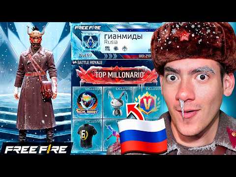ENCONTRE AL JUGADOR MÁS TRILLONARIO DE FREE FIRE EN RUSIA Y ME DEJO LOCO !! - TheDonato