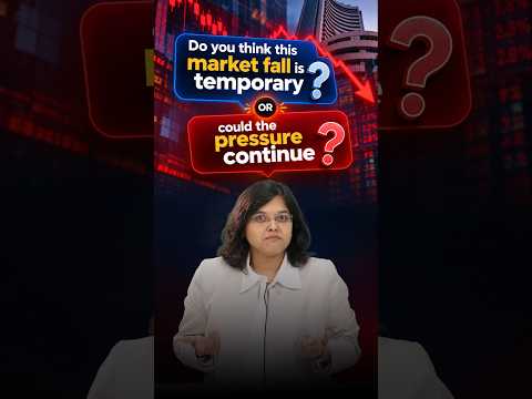 Nifty 50 Down 400+ points in 2 Days: Key Things to Know | CA Rachana Ranade | #shorts