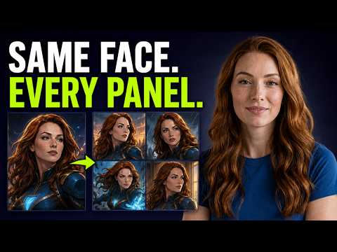 How to Create 100% Consistent AI Comic Characters (OpenArt 2026)
