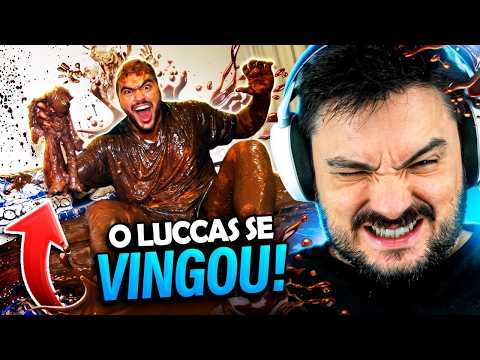 QUANDO O LUCCAS PASSOU DE TODOS OS LIMITES - React Irmãos Neto